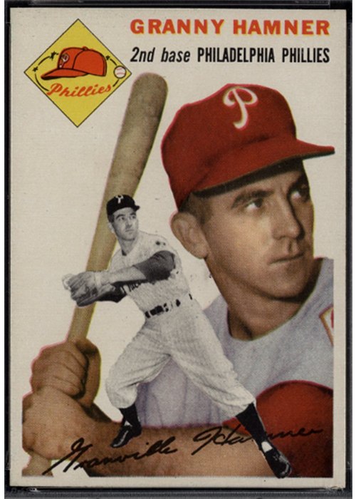 1954 Topps #24 Granny Hamner