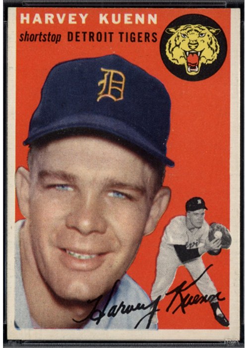 1954 Topps #25 Harvey Kuenn