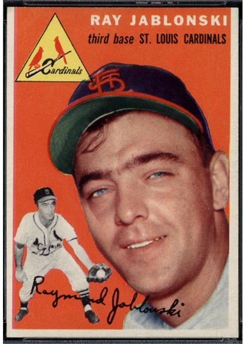 1954 Topps #26 Ray Jablonski