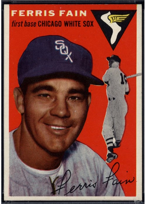 1954 Topps #27 Ferris Fain