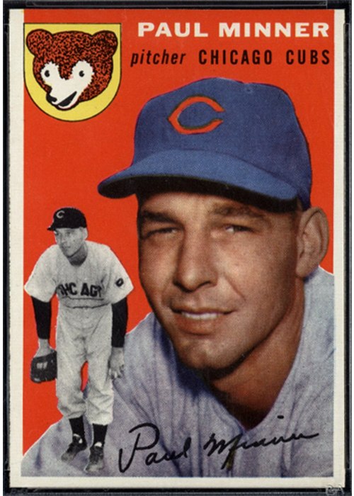 1954 Topps #28 Paul Minner