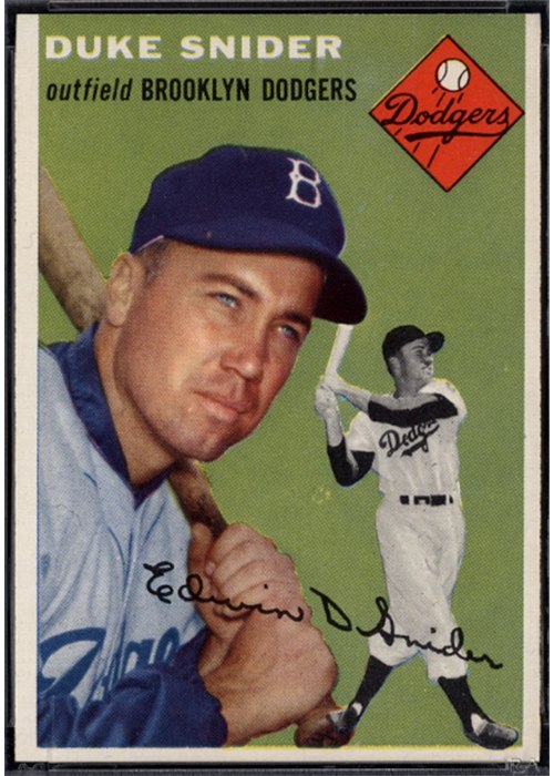 1954 Topps #32 Duke Snider