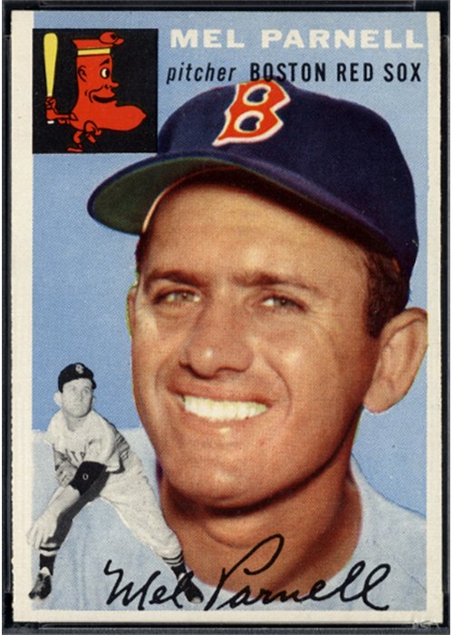 1954 Topps #40 Mel Parnell