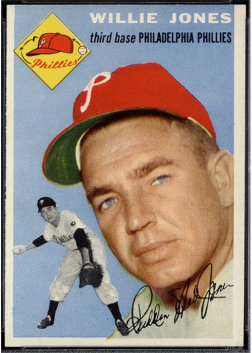 1954 Topps #41 Willie Jones