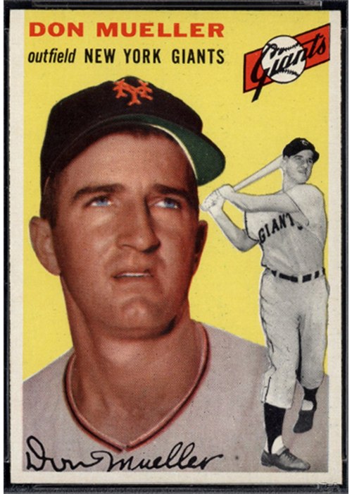 1954 Topps #42 Don Mueller