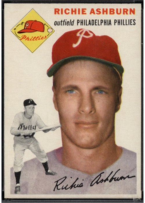 1954 Topps #45 Richie Ashburn