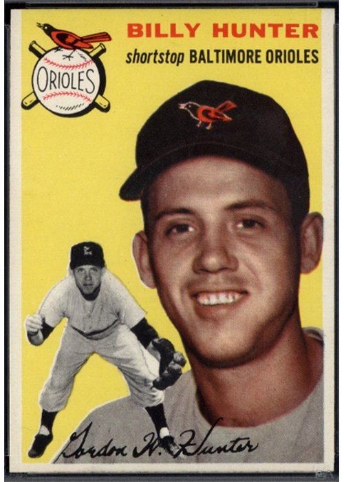 1954 Topps #48 Billy Hunter
