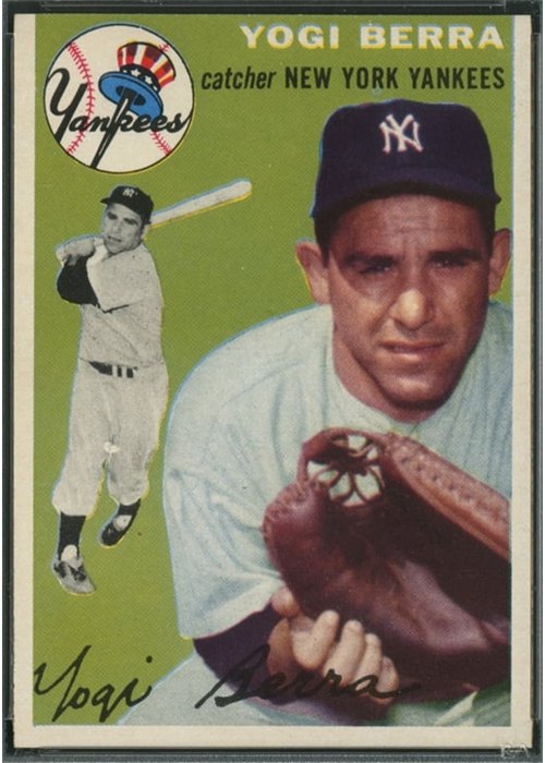 1954 Topps #50 Yogi Berra (Lawrence Peter Berra)