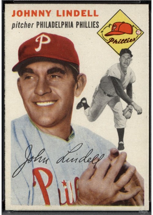 1954 Topps #51 Johnny Lindell