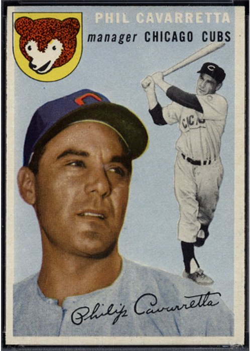 1954 Topps #55 Phil Cavarretta
