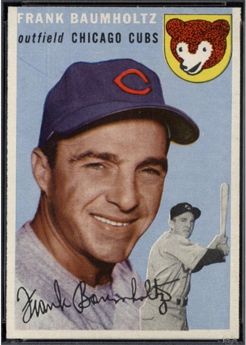 1954 Topps #60 Frank Baumholtz