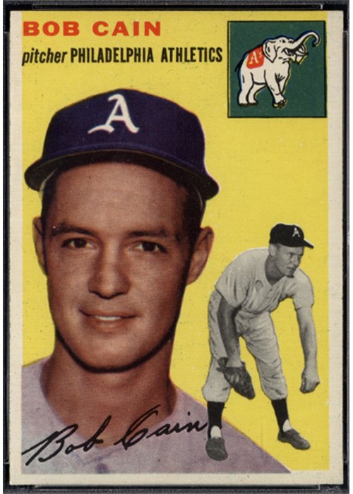 1954 Topps #61 Bob Cain