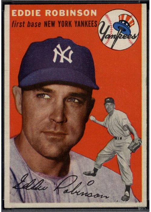 1954 Topps #62 Eddie Robinson