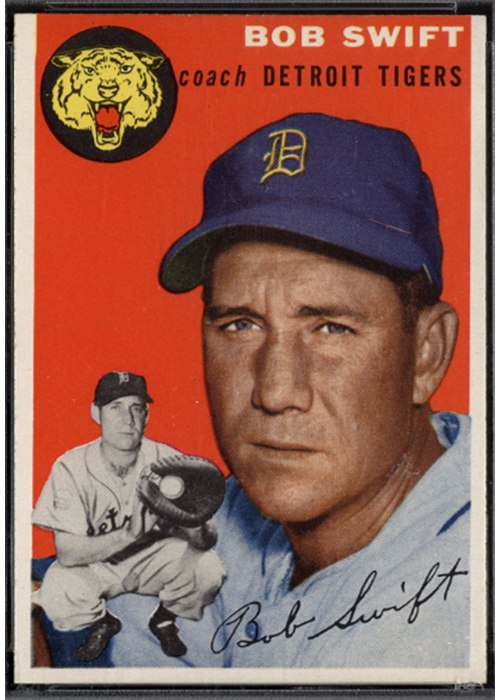 1954 Topps #65 Bob Swift
