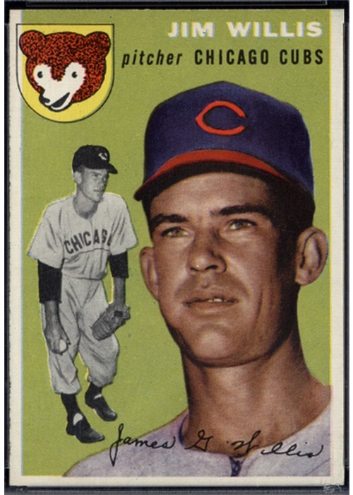 1954 Topps #67 Jim Willis
