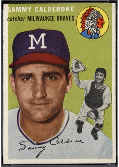 1954 Topps #68 Sammy Calderone