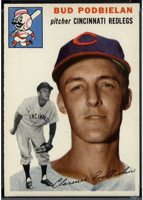 1954 Topps #69 Bud Podbielan