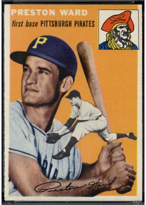 1954 Topps #72 Preston Ward