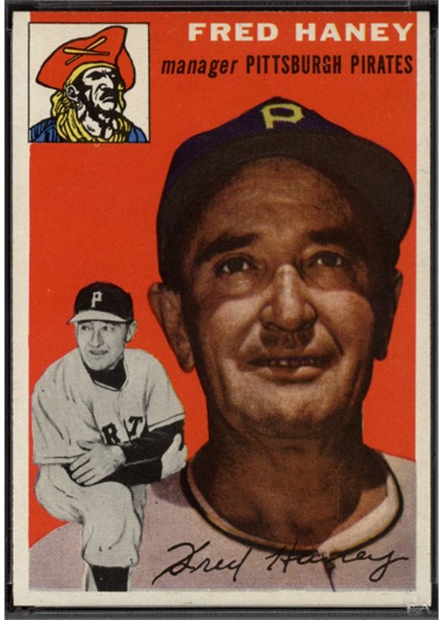 1954 Topps #75 Fred Haney