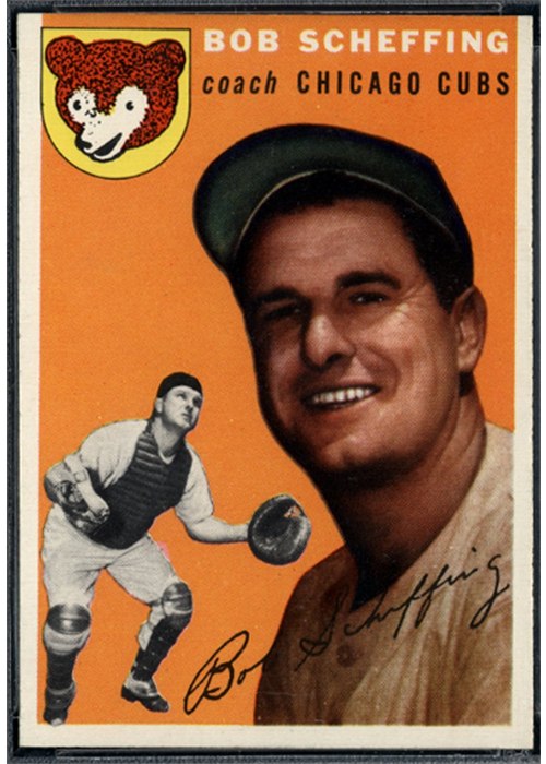 1954 Topps #76 Bob Scheffing