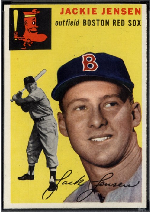 1954 Topps #80 Jackie Jensen