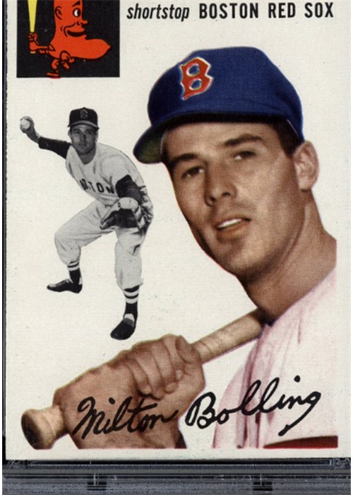 1954 Topps #82 Milt Bolling
