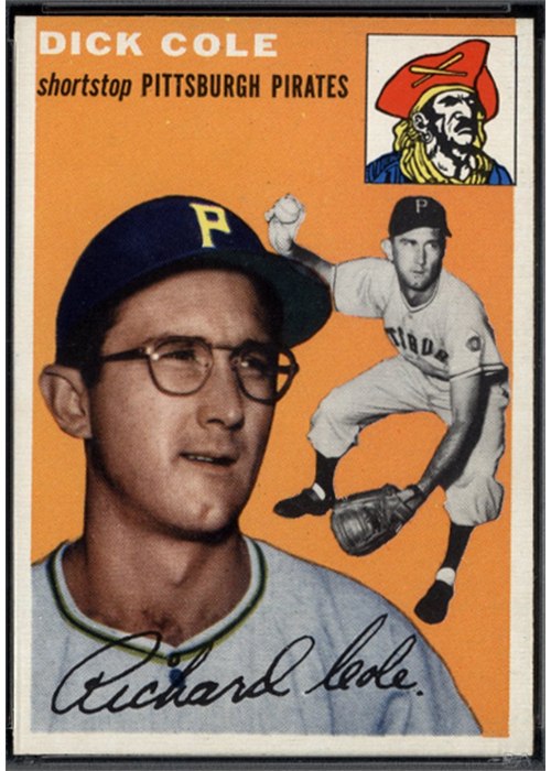 1954 Topps #84 Dick Cole
