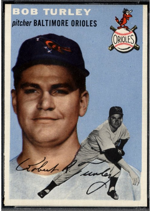 1954 Topps #85 Bob Turley