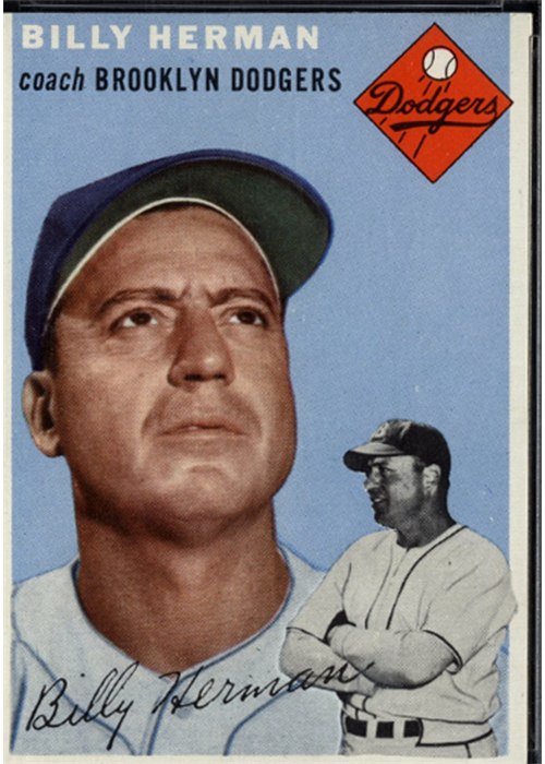 1954 Topps #86 Billy Herman