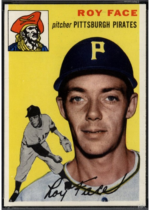 1954 Topps #87 Roy Face