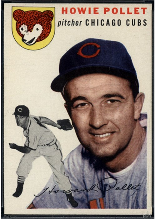 1954 Topps #89 Howie Pollet