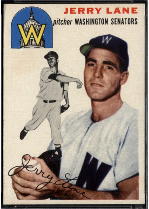 1954 Topps #97 Jerry Lane