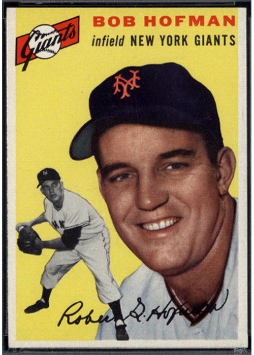 1954 Topps #99 Bob Hofman