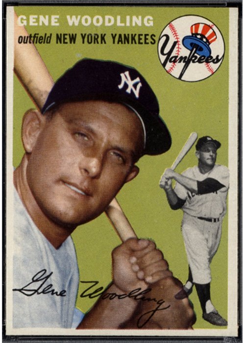 1954 Topps #101 Gene Woodling