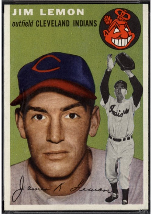 1954 Topps #103 Jim Lemon