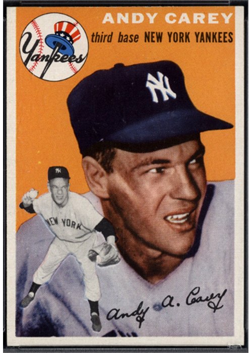 1954 Topps #105 Andy Carey