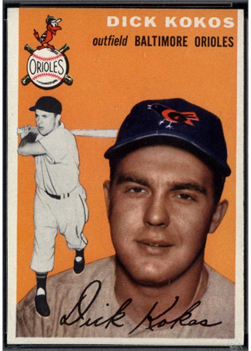 1954 Topps #106 Dick Kokos