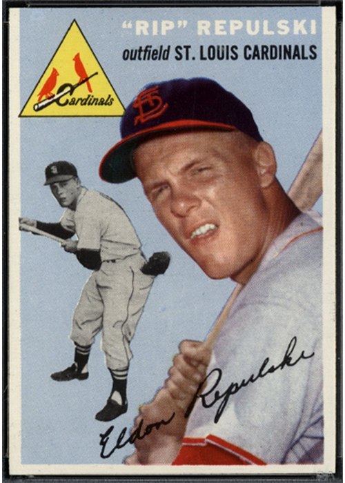 1954 Topps #115 Rip Repulski