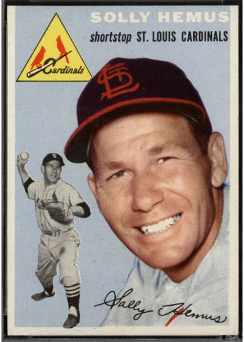 1954 Topps #117 Solly Hemus