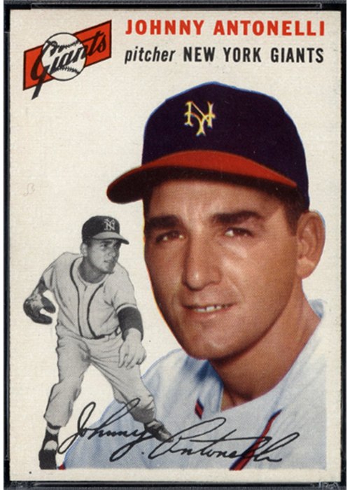 1954 Topps #119 Johnny Antonelli