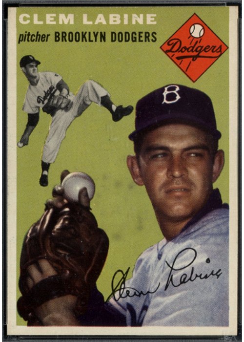1954 Topps #121 Clem Labine
