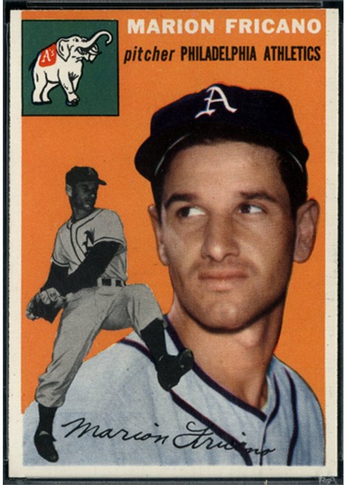 1954 Topps #124 Marion Fricano