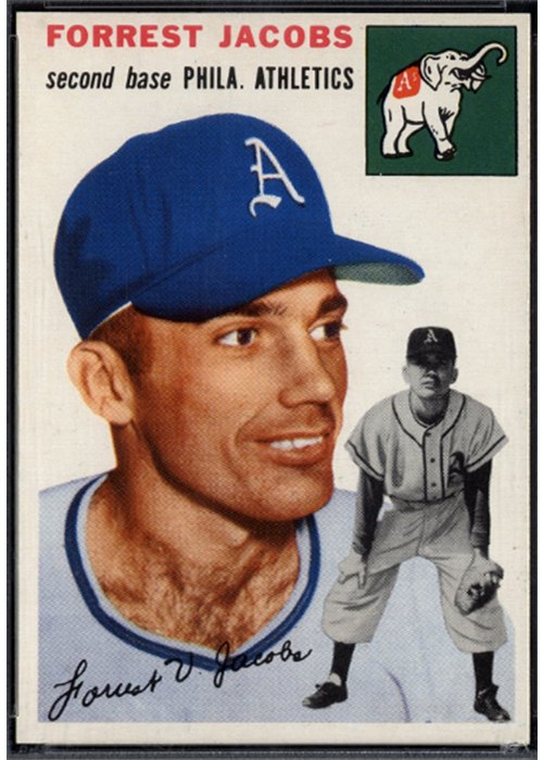 1954 Topps #129 Forrest Jacobs