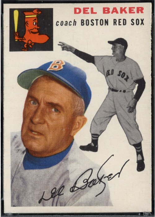 1954 Topps #133 Del Baker