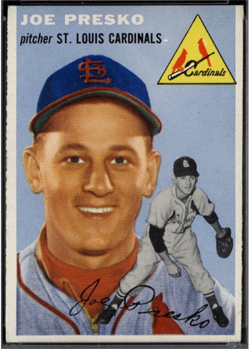 1954 Topps #135 Joe Presko