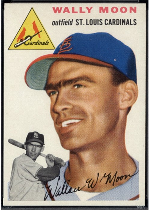 1954 Topps #137 Wally Moon