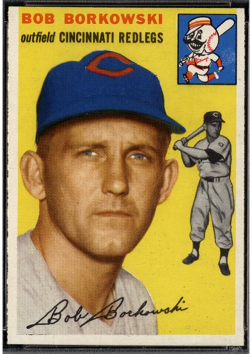 1954 Topps #138 Bob Borkowski