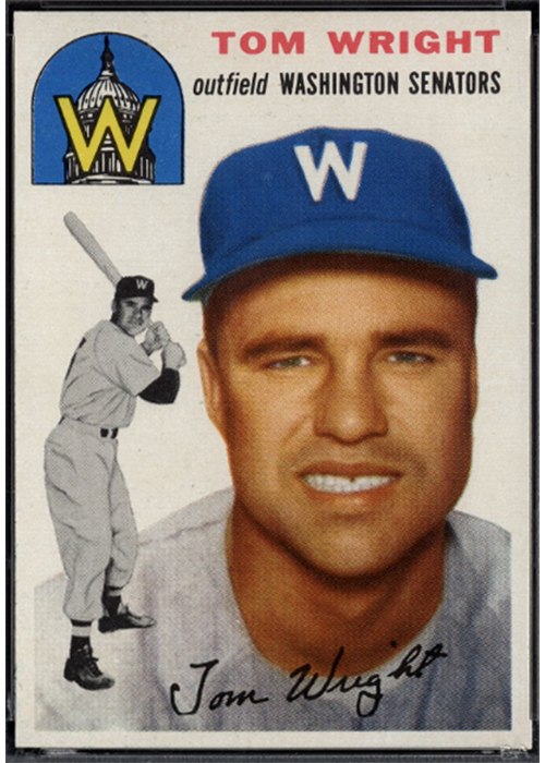 1954 Topps #140 Tom Wright