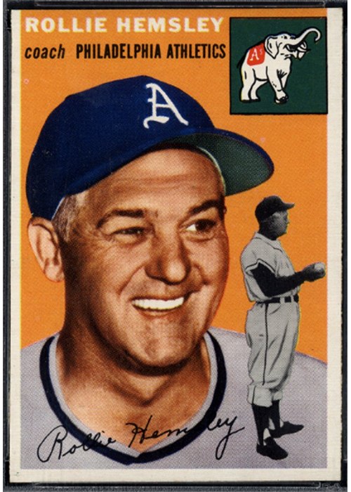 1954 Topps #143 Rollie Hemsley