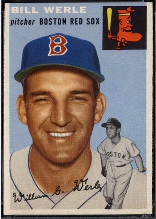 1954 Topps #144 Bill Werle